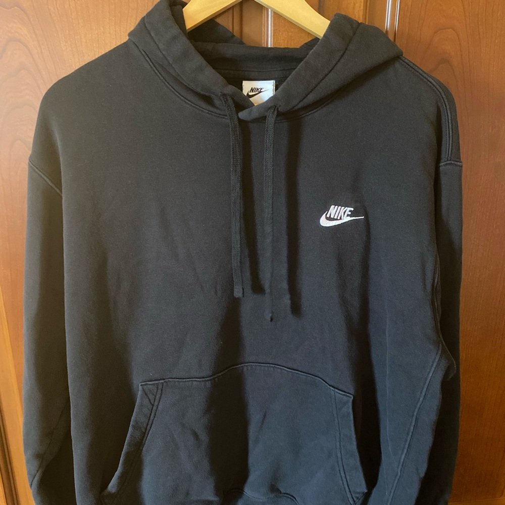 Nike Men's SIZE LARGE Black Hoodie